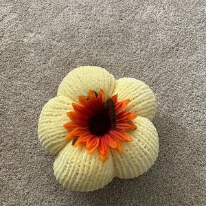I’m selling self made crochet pumpkins.This is just one of the ones I have made.